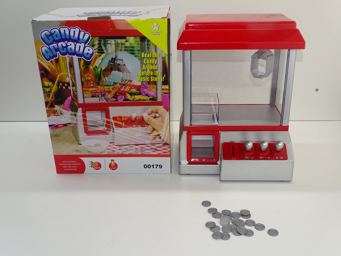 Speelgoed, Candy Arcade: Grijpmachine