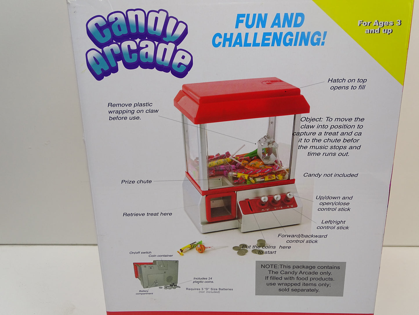 Speelgoed, Candy Arcade: Grijpmachine