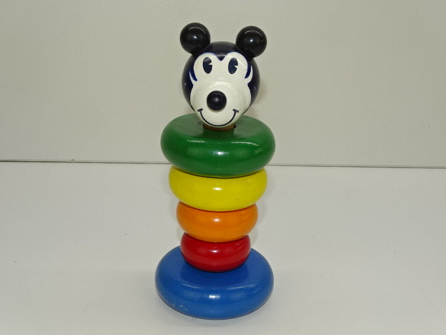 Houten Stapeltoren: Mickey Mouse, Donaldson, Disney