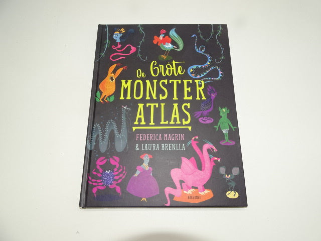 Boek, De Grote Monster Atlas: Federica Magrin, Laura Brenlla