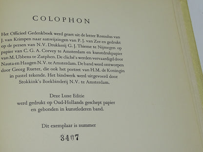 Boek: 50 Jaren, Gouden Regeringsjubileum Koningin Wilhelmina, 1948