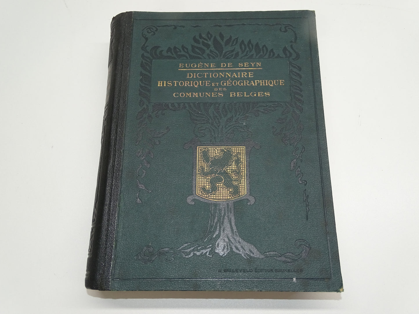 Boek: Dictionnaire Historique Et Géographique Des Communes Belges, 1933