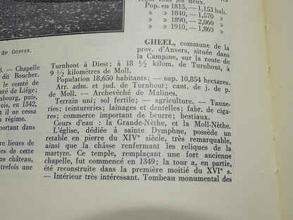 Boek: Dictionnaire Historique Et Géographique Des Communes Belges, 1933