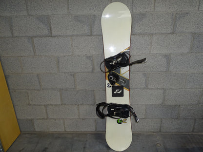 Snowboard + Binding: Ride Control 155, 2010
