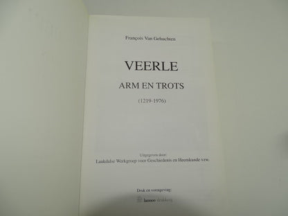 Boek: Veerle , Arm en Trots, François Van Gehuchten, 1997