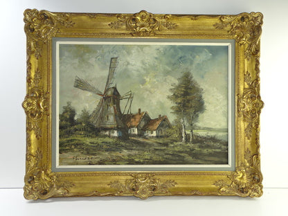 Schilderij: Molen met Molenaarswoning