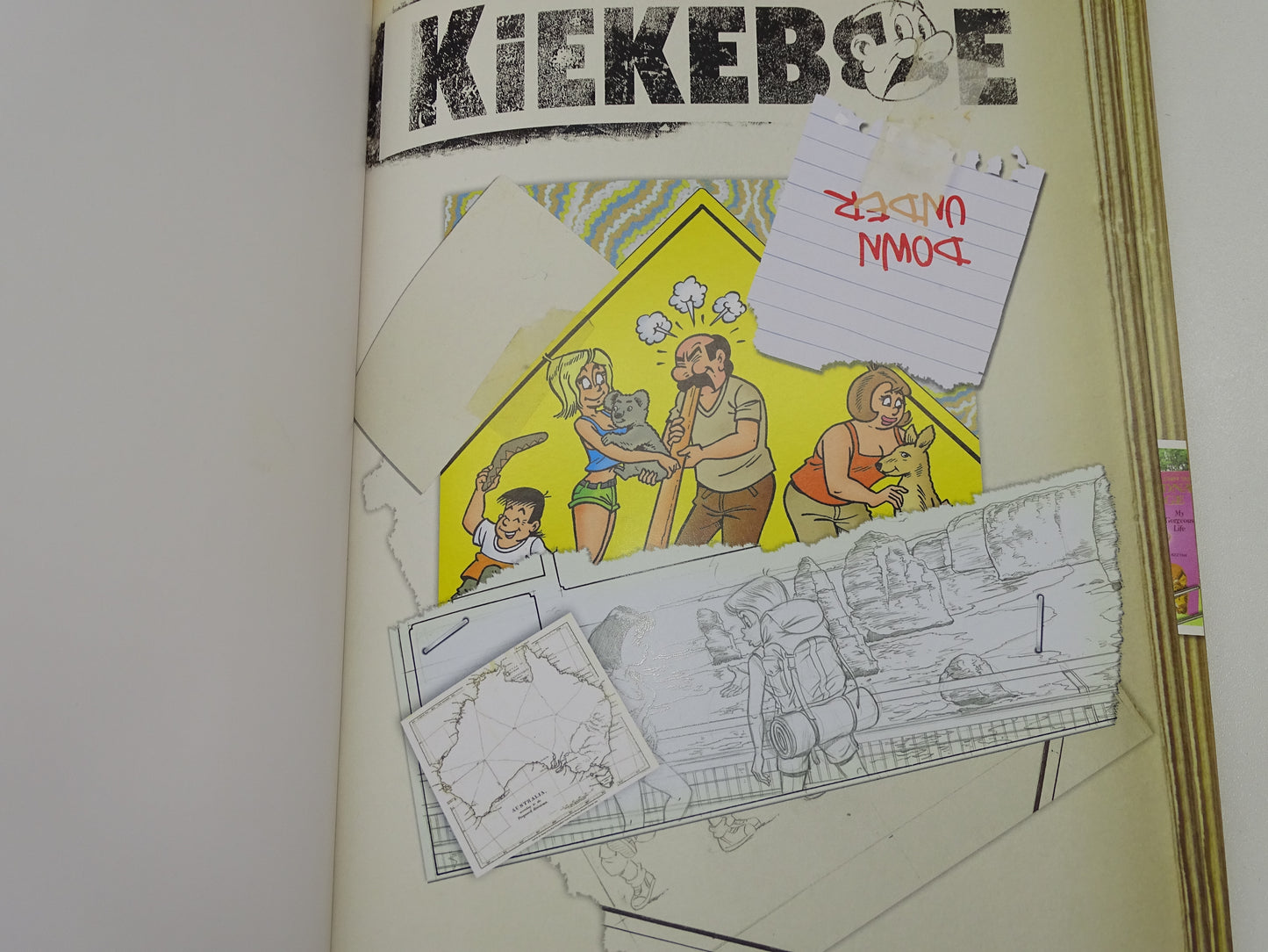 Dubbel Strip: Kiekeboe, Down Under, 2009