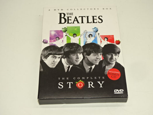 5 DVD Box, The Beatles: The Complete Story + Bonus CD