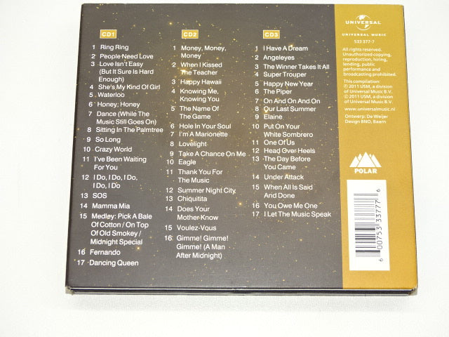 3CD Box, ABBA: Collected, 2011