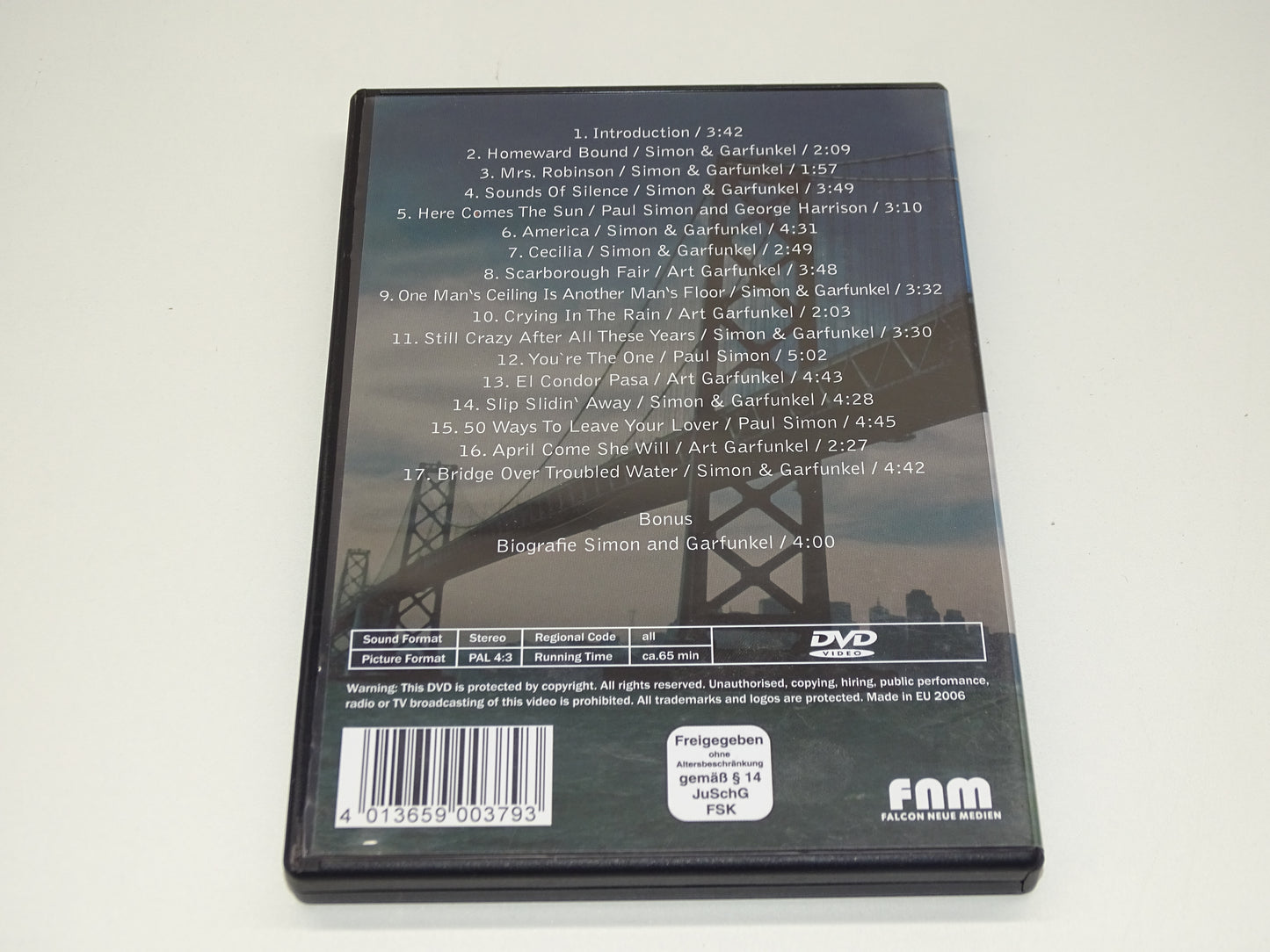 DVD: Simon & Garfunkel: Concert Clips, 2006