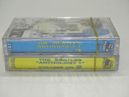 2 x Nieuwe Cassette / Tape, The Beatles: Anthology 1, Vol. 2 + Vol. 3, 1995