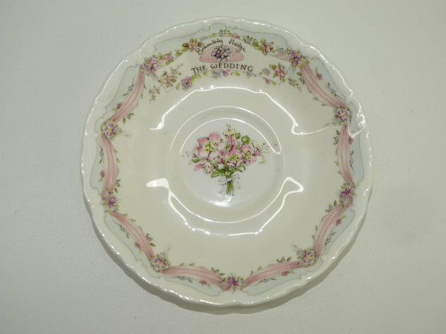 3-Delige Set: Royal Doulton, The Wedding, Porselein