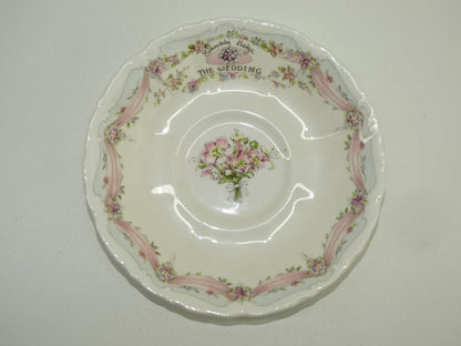 3-Delige Set: Royal Doulton, The Wedding, Porselein