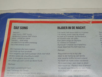 Single, Peter Blanker / Thérèse Steinmetz: DAF Song / Rijder In De Nacht, 1978