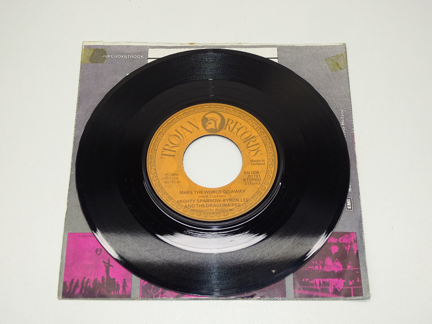 Single, Mighty Sparrow - Byron Lee And The Dragonaires: Trojan Records, 1969