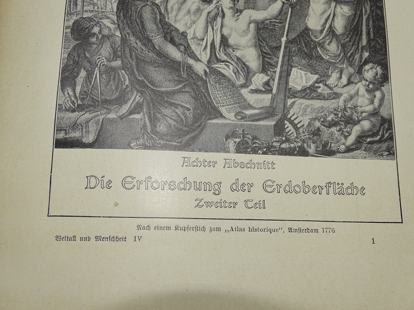 Antiek Boek: Welltall Und Menschheit, 1910