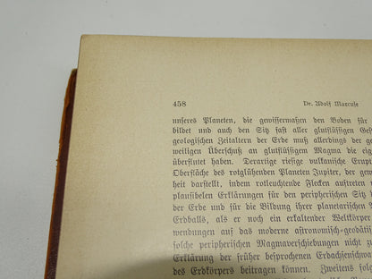 Antiek Boek: Welltall Und Menschheit, 1910