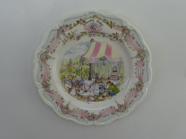 3-Delige Set: Royal Doulton, The Wedding, Porselein