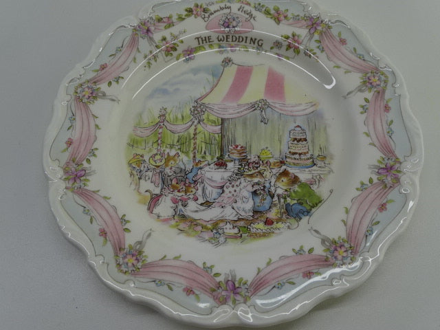 3-Delige Set: Royal Doulton, The Wedding, Porselein