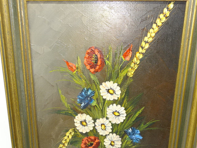 Schilderij, Stilleven: Nora Verheyden, Vaas Met Bloemen