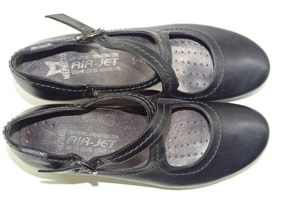 Schoenen / Pumps: Mephisto, Zwart Leder