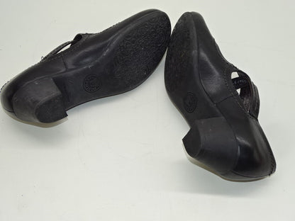 Schoenen / Pumps: Mephisto, Zwart Leder