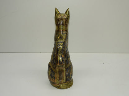 Messing Beeld: Egyptische Godin, Bastet