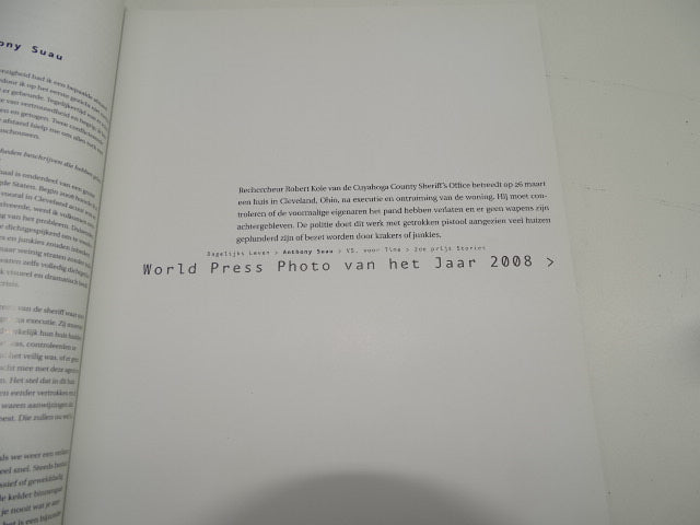 Fotoboek, World Press Photo 09: Lannoo