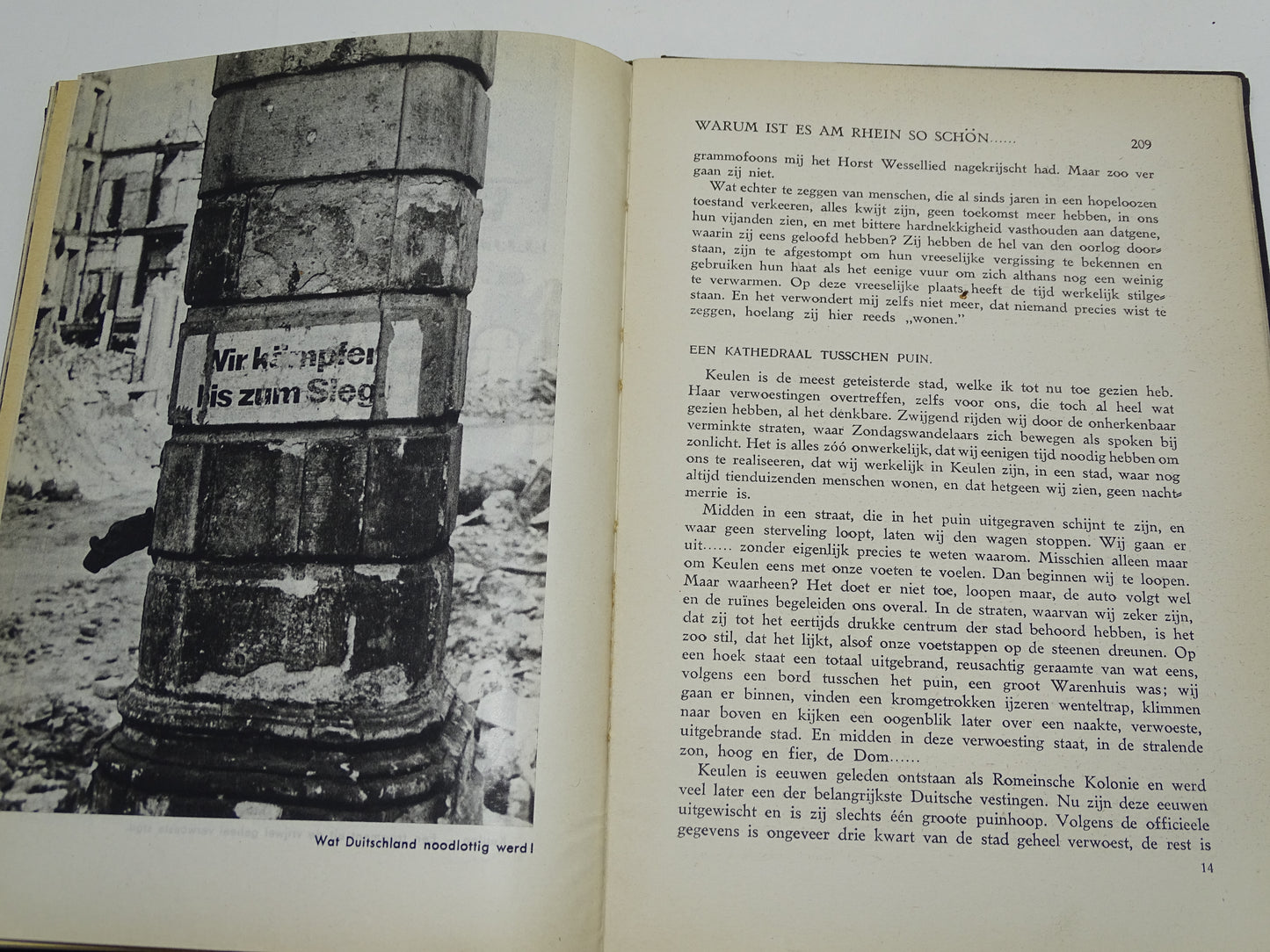 Boek: Zoo Leeft Duitschland, Op De Puinhopen Van Het Derde Rijk, 1947