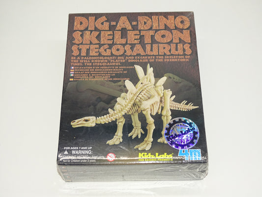 Nieuwe Speldoos: Dig-A-Dino Skeleton, Stegosaurus