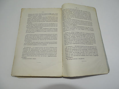 Boek: Verslag Der Zittingen Van Het Congres, Algemeene Belgische Onderwijzersbond, 1880