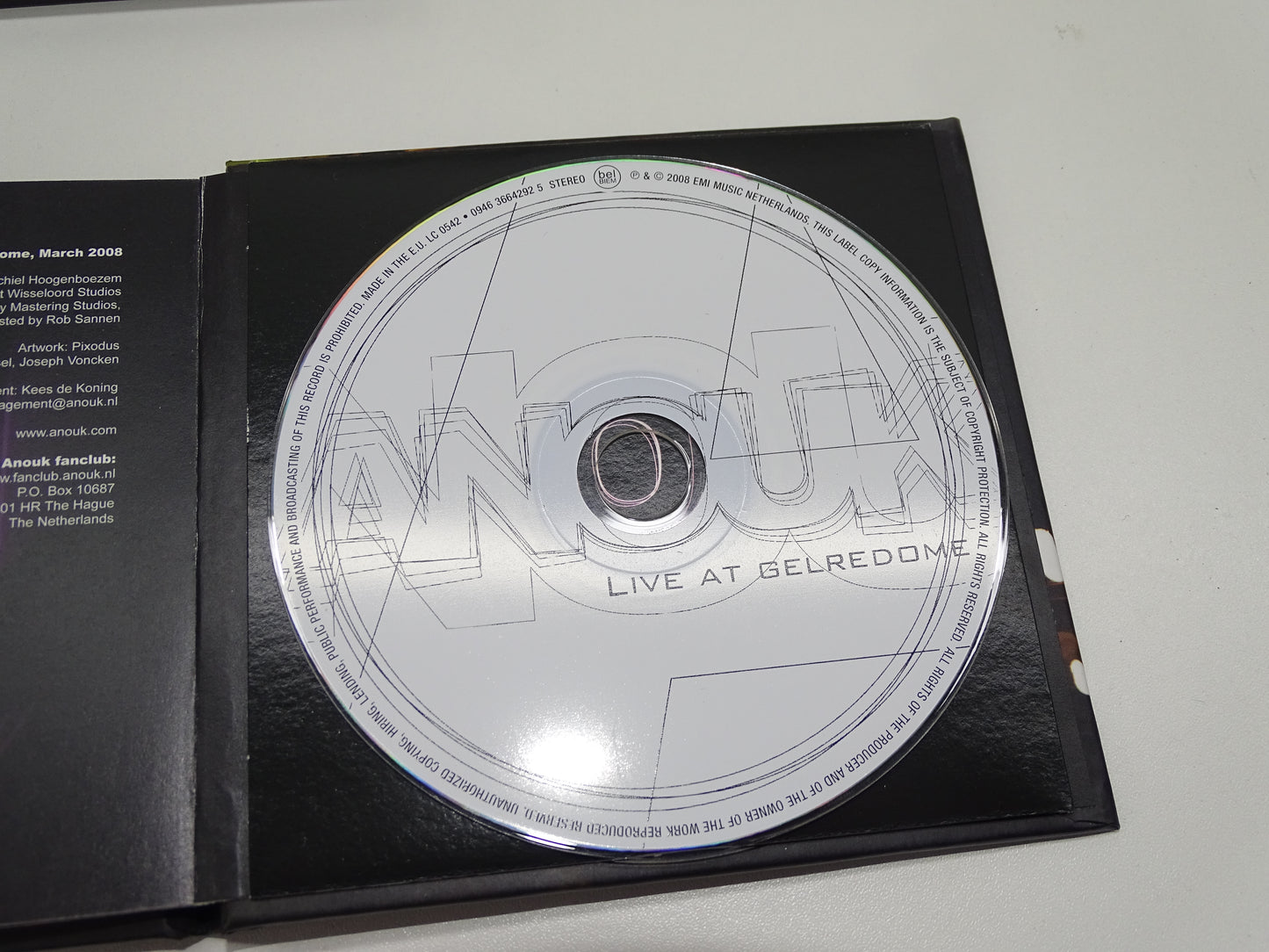 CD, Anouk: Live At Gelredome, 2008