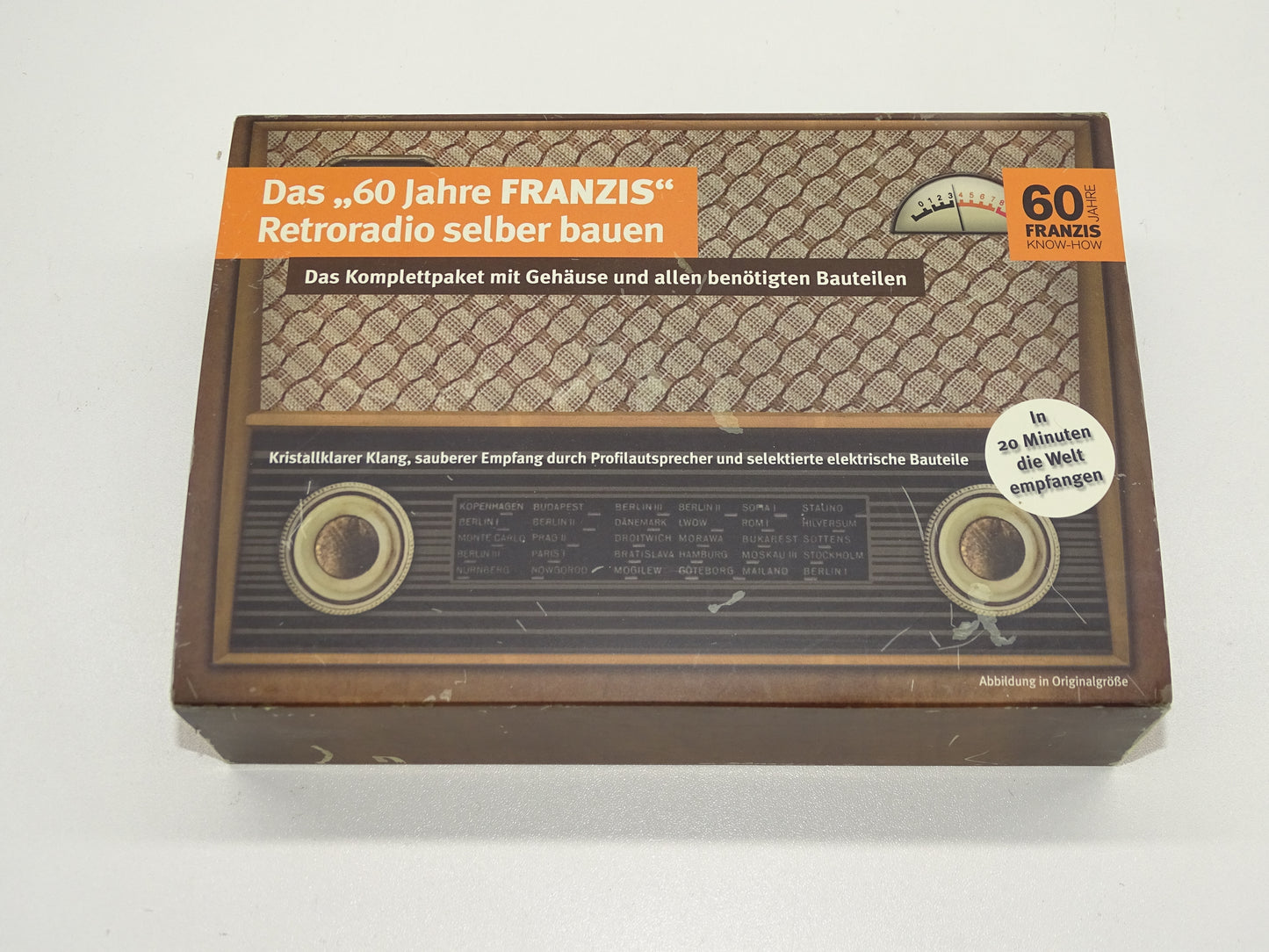 Bouwpakket: Retro Radio, Franzis