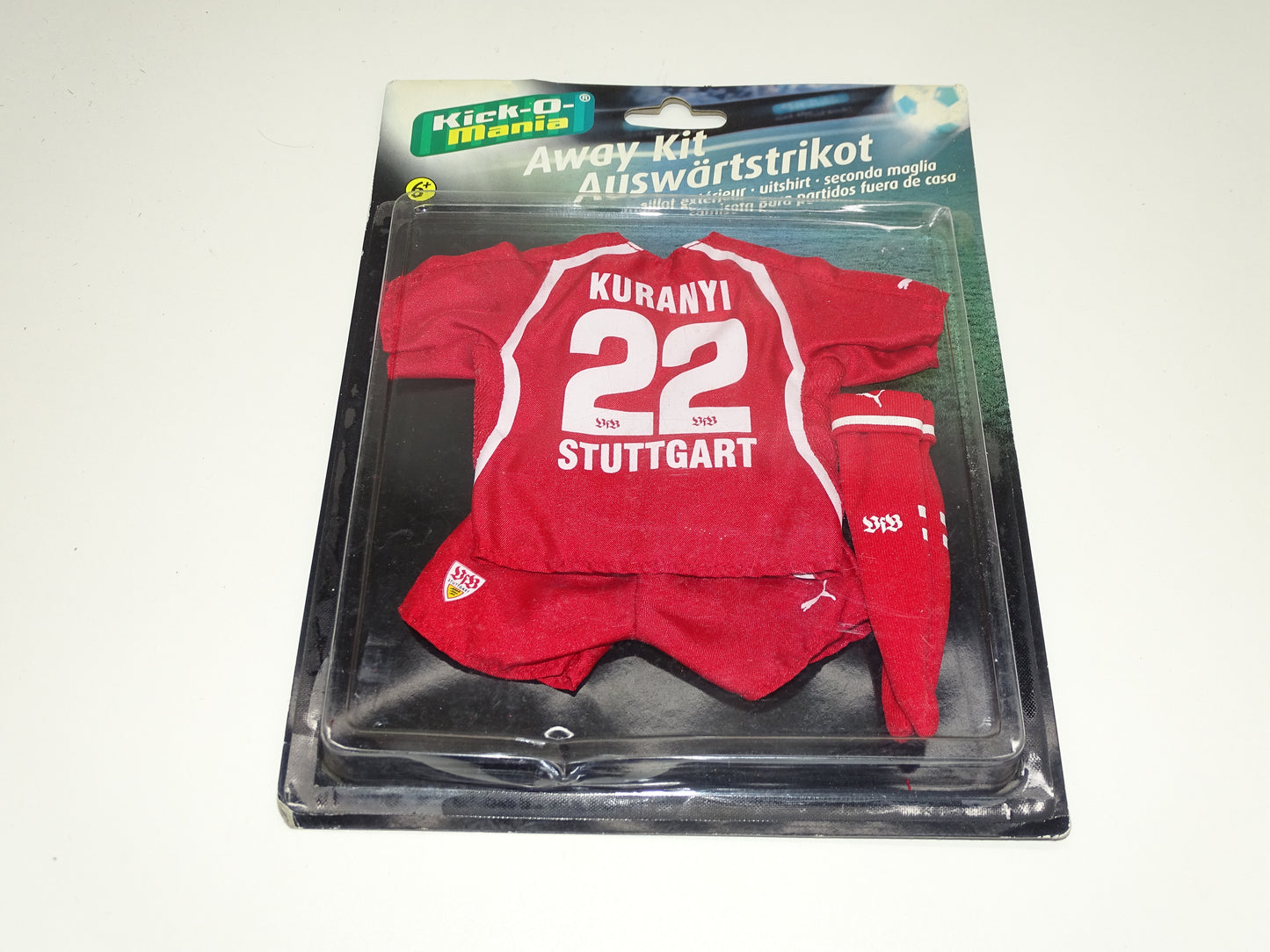 Mini-voetbaloutfit: Kevin Kuranyi, 22, Stuttgart, Kick-O-Mania, 2005