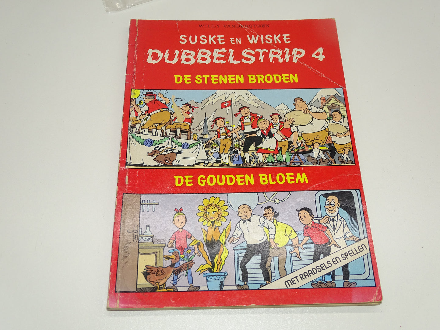 Dubbelstrip 4: Suske En Wiske, De Stenen Broden / De Gouden Bloem, 1987