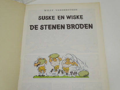 Dubbelstrip 4: Suske En Wiske, De Stenen Broden / De Gouden Bloem, 1987