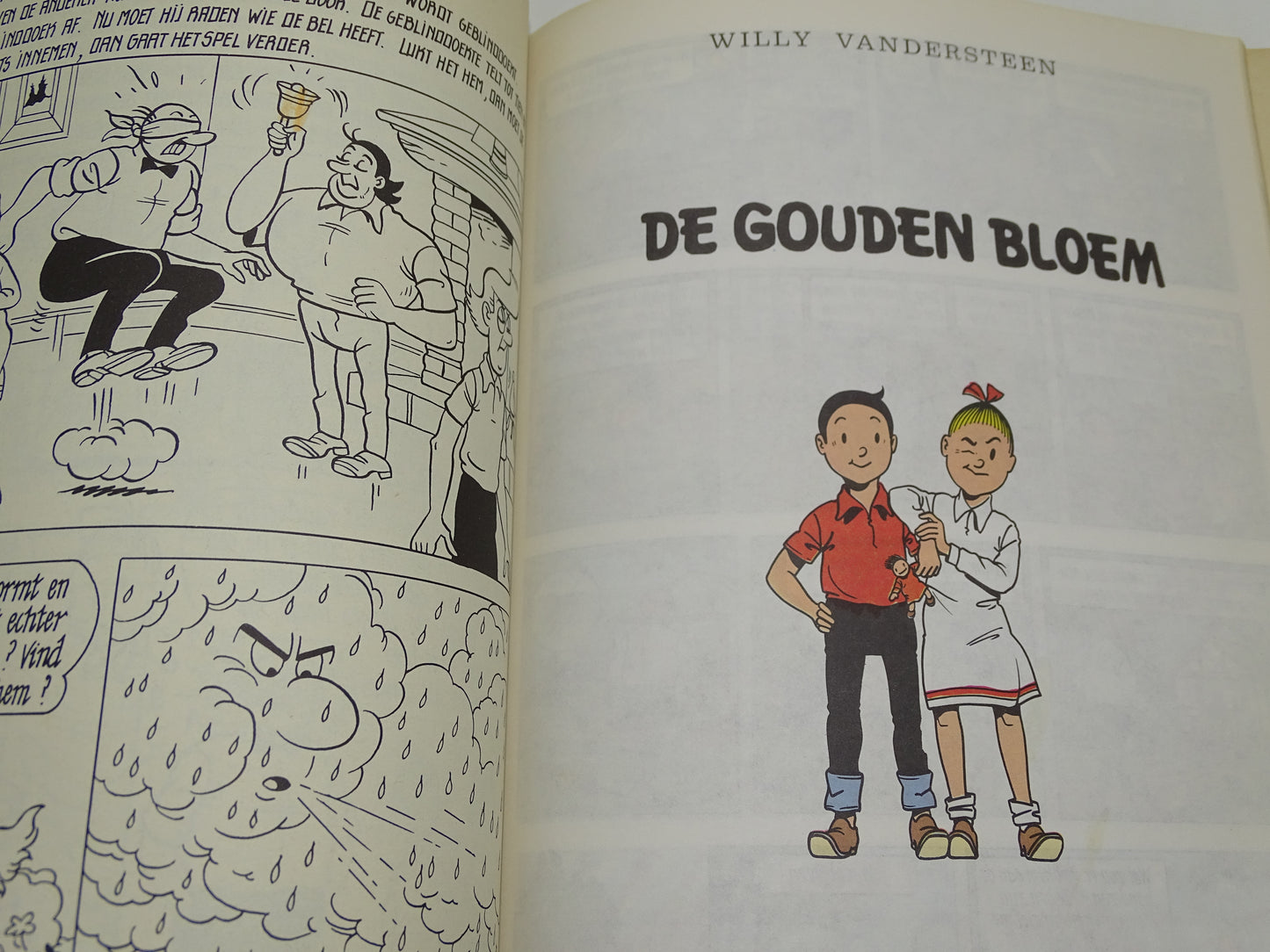 Dubbelstrip 4: Suske En Wiske, De Stenen Broden / De Gouden Bloem, 1987