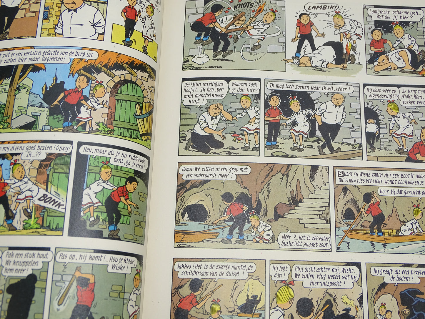 Strip: Suske En Wiske, Het Verloren Zwaard, GB / De Beukelaer, 1995