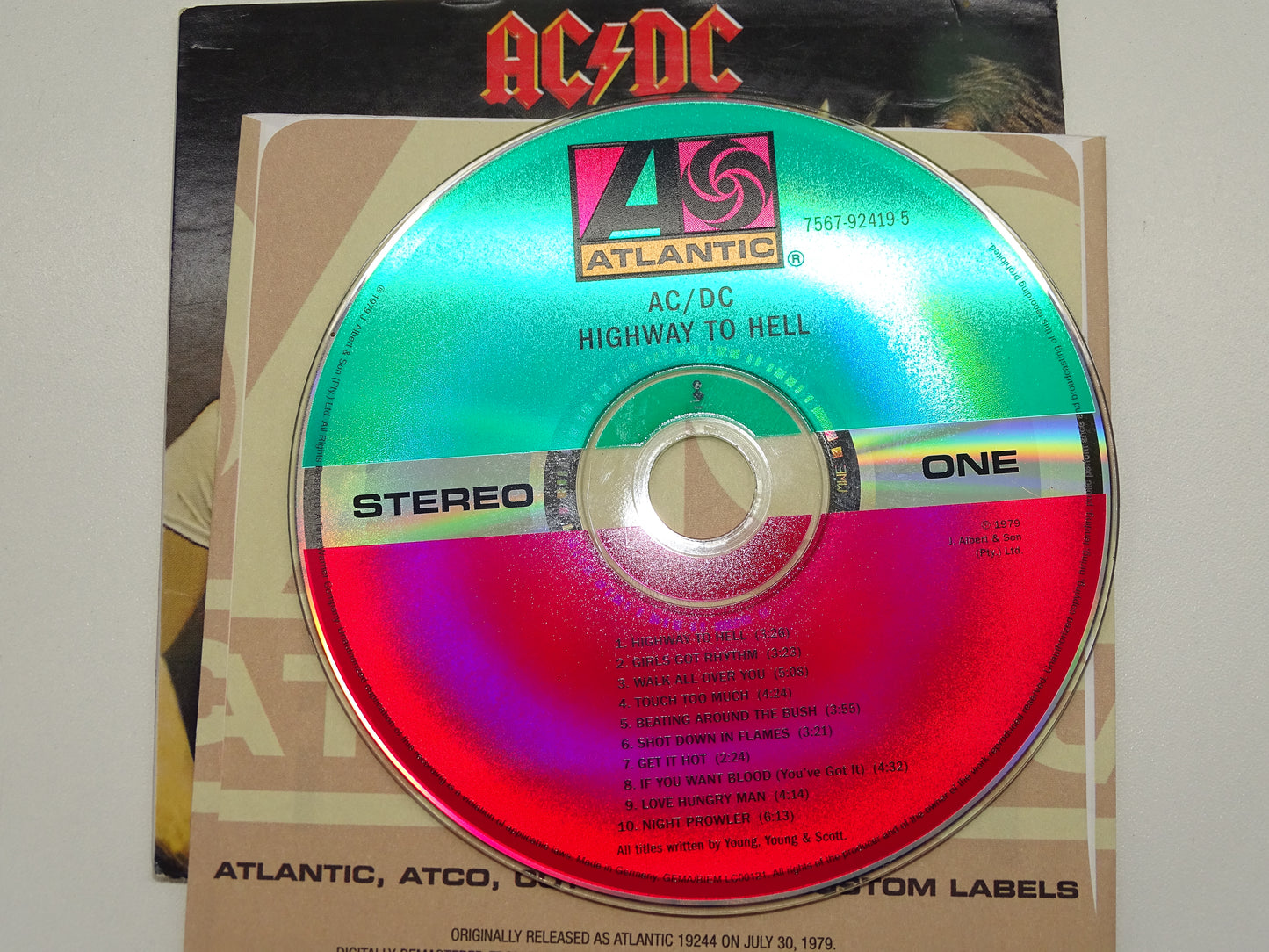 CD, AC/DC: Highway To Hell, 1979