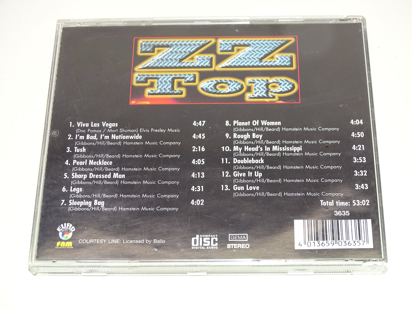 CD, ZZ Top: Best-Off