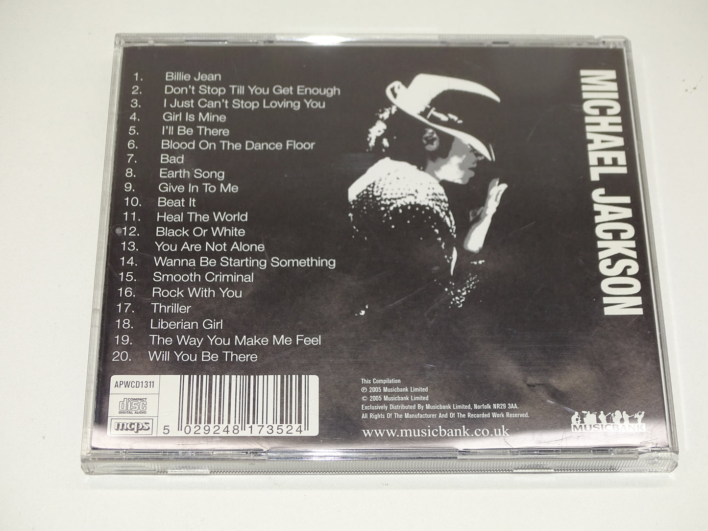 CD: Panpipes Play Michael Jackson, 2005