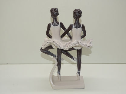Beeld: Twee Dansende Ballerina's