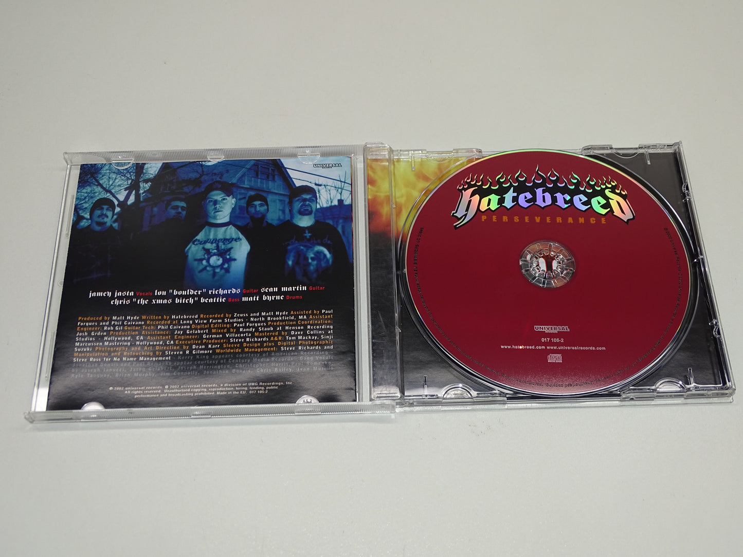 CD, Hatebreed: Perseverance, 2002