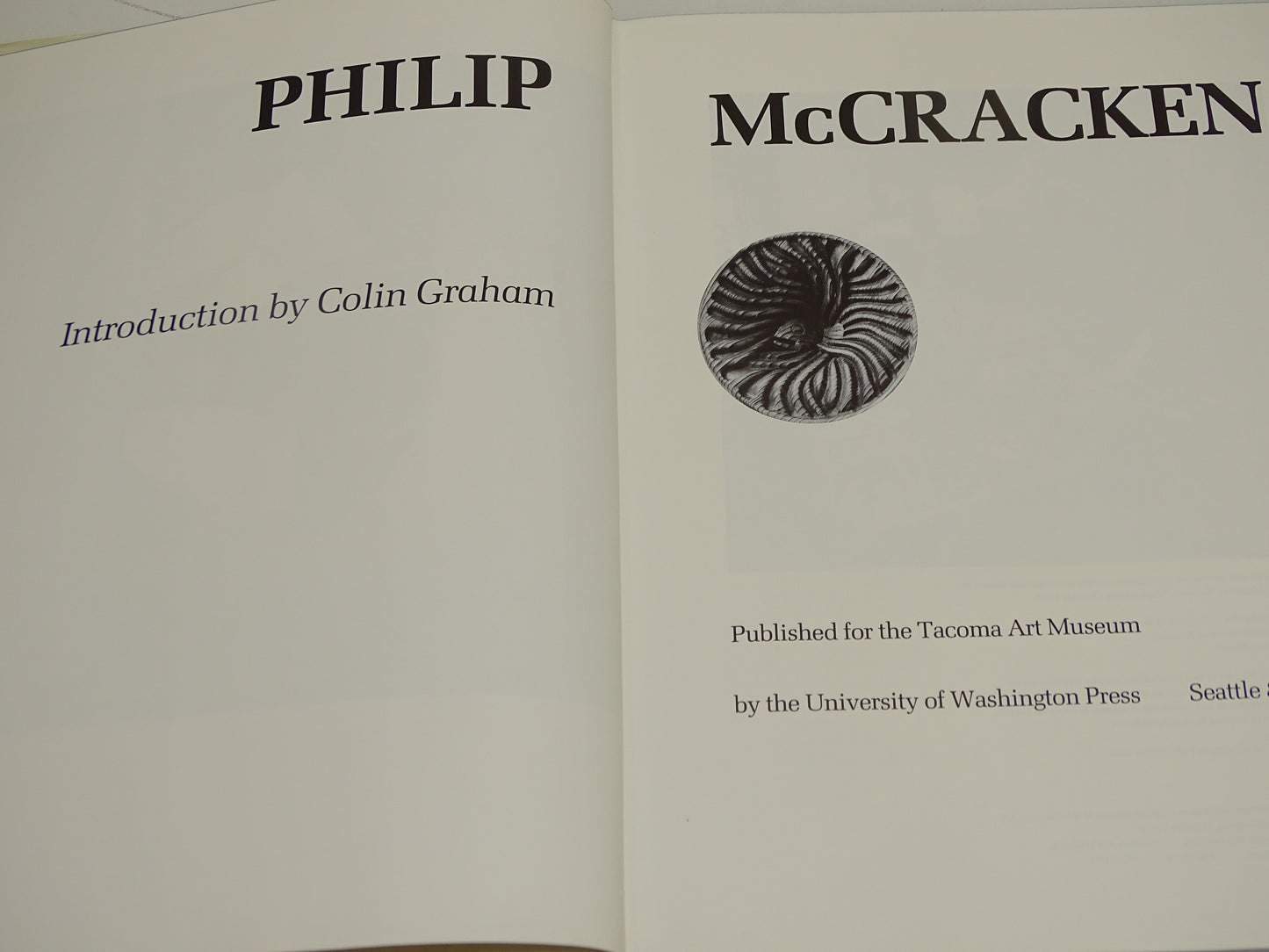 Boek: Philip McCracken, Tacoma Art Museum, 1980