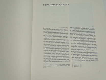 Gesigneerd Boek: Ernest Claes Mijn Lezers En Ik, 2007