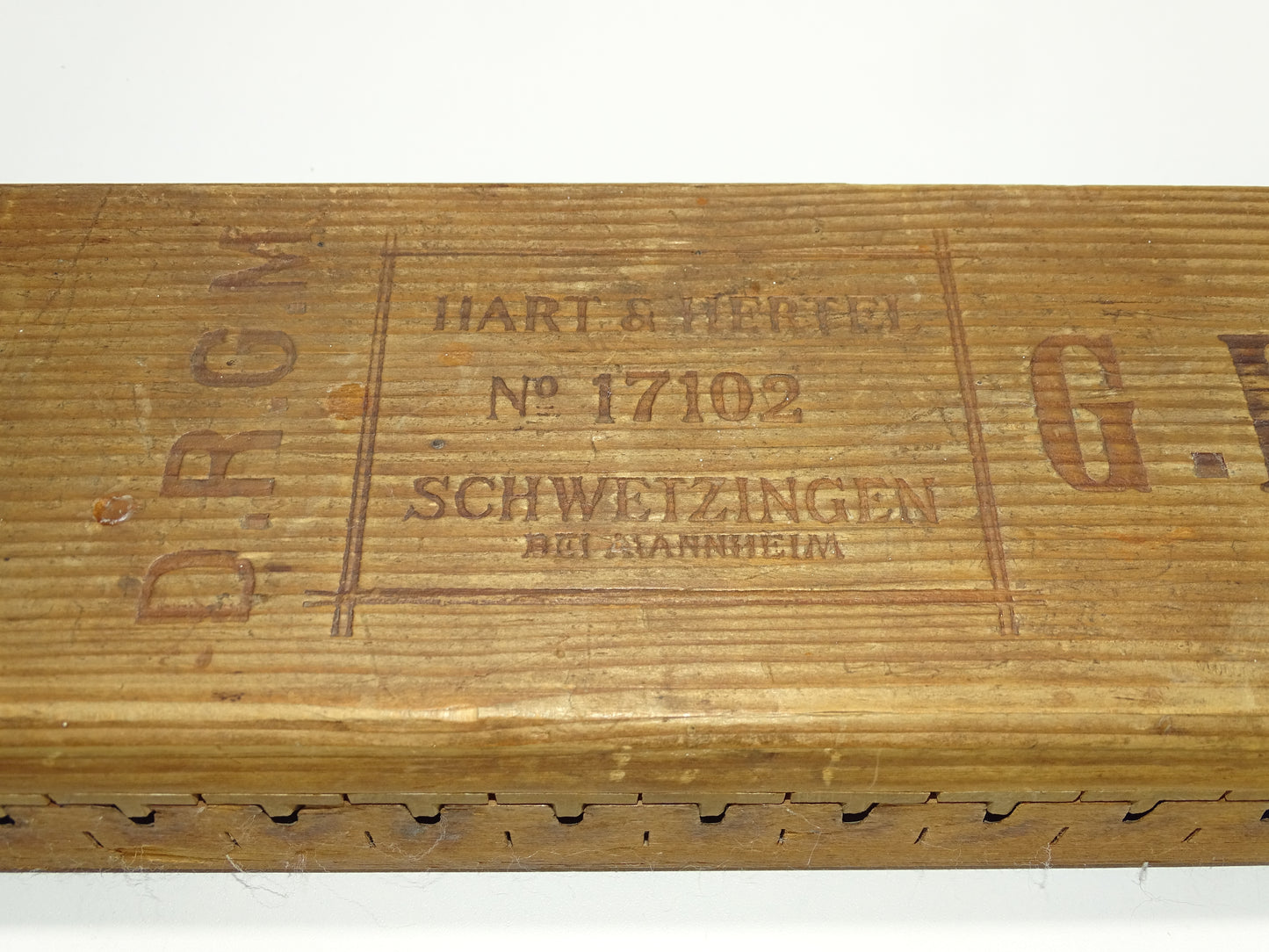 Sigarenmal: "Hart & Hertel Schwetzingen