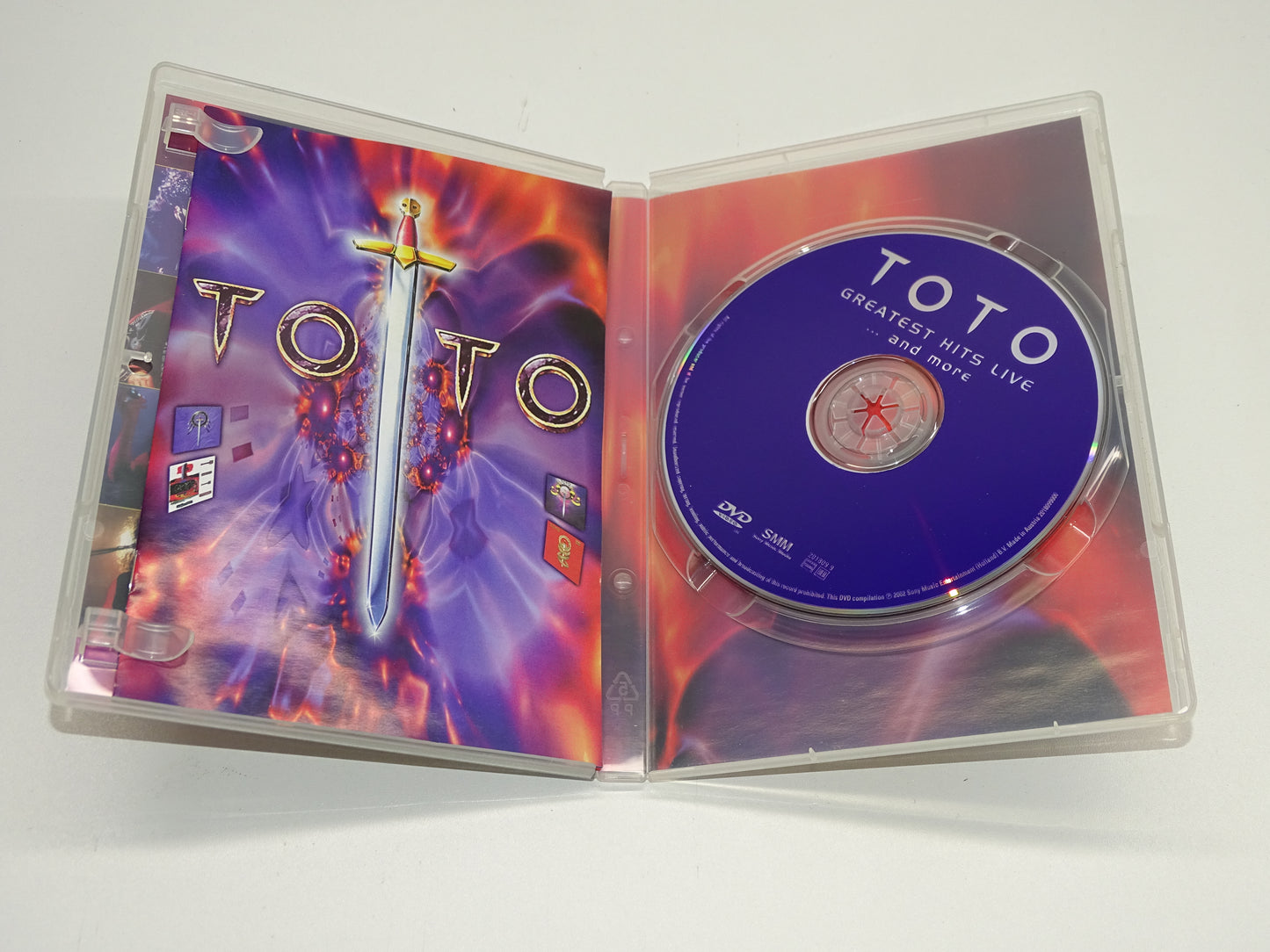 DVD, Toto: Greatest Hits Live And More, 2002