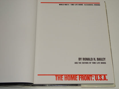 Boek: The Home Front: U.S.A., World War II, 1978