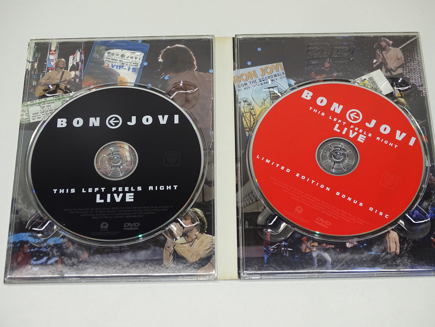 Dubbele DVD, Bon Jovi: This Left Feels Right Live, Limited Edition,  2004