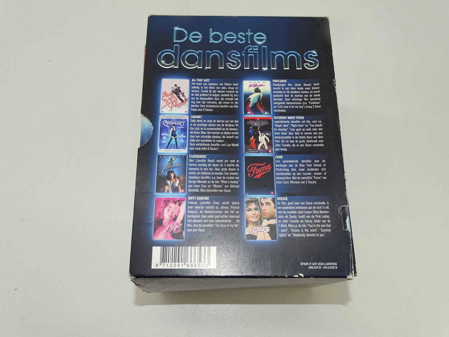 8 x DVD Box: De Beste Dansfilms